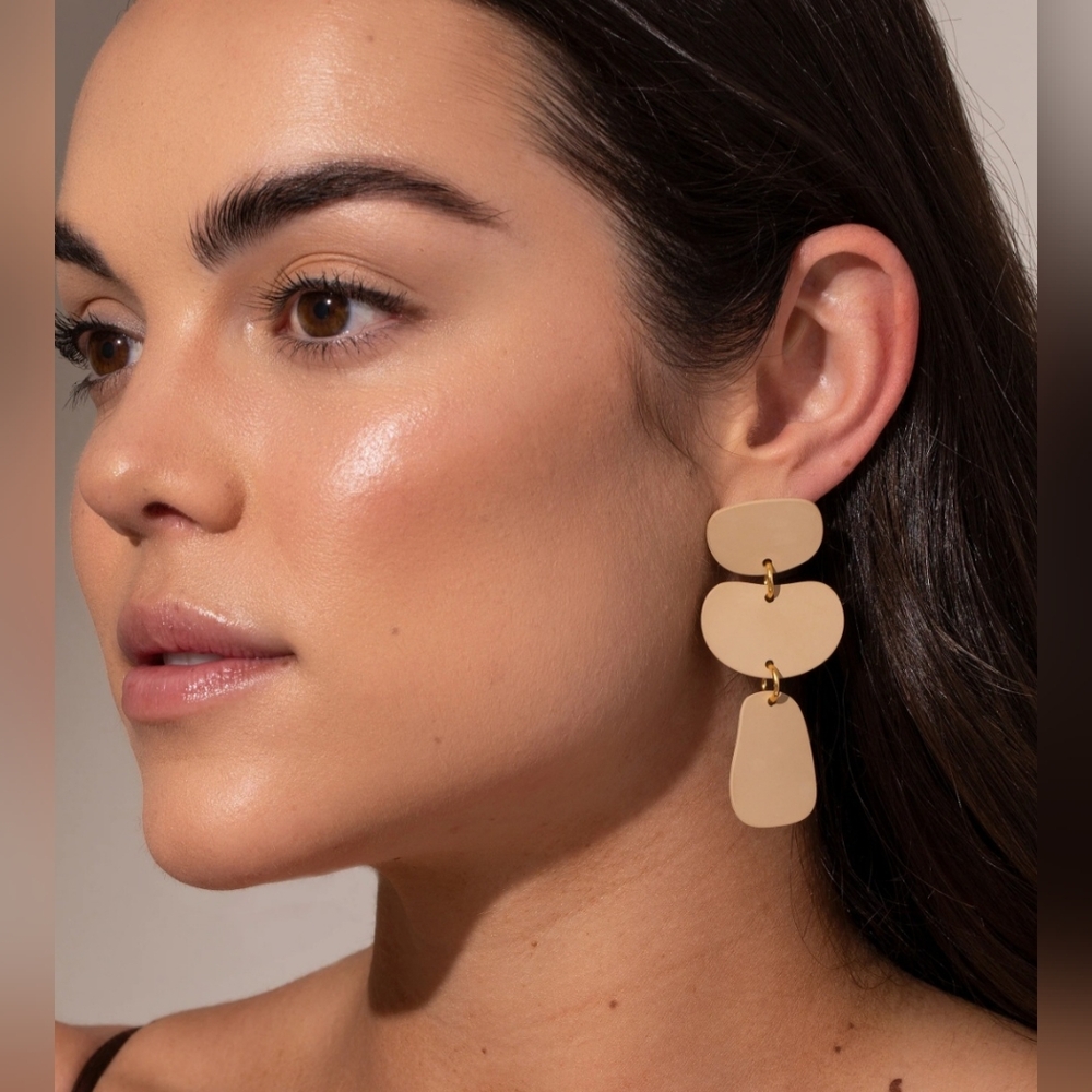 Uncommon James Tan Dangle Earrings
